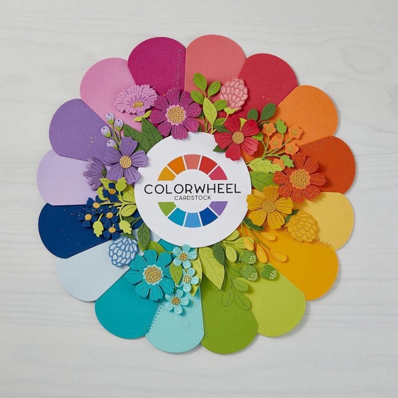 Spellbinders The Full 48 Colorwheel Cardstock 8.5"x11" - 48 Sheets